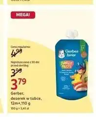 Rossmann Gerber, deserek w tubce, 12m+, 110 g oferta