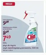 Rossmann Clin, płyn do mycia szyb zapobiegający parowaniu oferta