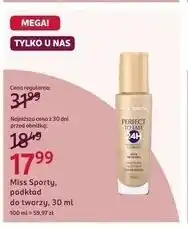 Rossmann Miss Sporty, podkład do twarzy oferta