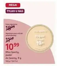 Rossmann Miss Sporty, puder do twarzy oferta