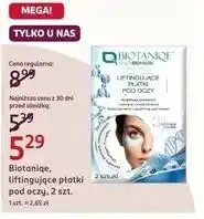 Rossmann Biotaniqe, liftingujące płatki pod oczy, 2 szt oferta