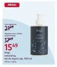 Rossmann Hagi, naturalny płyn do mycia rąk oferta