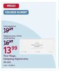 Rossmann Your Kaya, tampony higieniczne, 24 szt oferta
