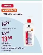 Rossmann AA, kojąca emulsja do higieny intymnej oferta