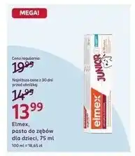 Rossmann Elmex, pasta do zębów dla dzieci oferta