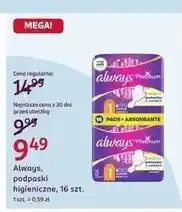 Rossmann Podpaski normal Always Platinum oferta