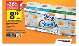 Intermarche Papier toaletowy FOXY Camilla 8 rolek oferta