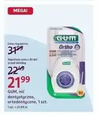 Rossmann GUM, nić dentystyczna, ortodontyczna, 1 szt oferta