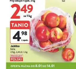 Intermarche Jabłko folia oferta