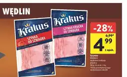 Intermarche Szynka KRAKUS (wybrane rodzaje plastry) oferta