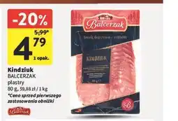 Intermarche Kindziuk BALCERZAK plastry oferta