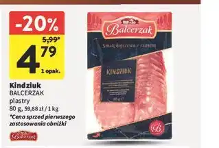 Intermarche Kindziuk BALCERZAK plastry oferta