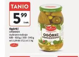 Intermarche Ogórki konserwowe Urbanek oferta
