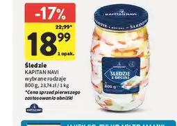 Intermarche Śledzie KAPITAN NAVI oferta