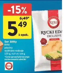 Intermarche Ser rycki edam exclusive Ryki oferta