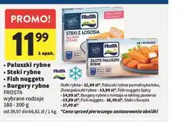 Intermarche Paluszki rybne / Steki rybne / Fish nuggets / Burgery rybne FROSTA oferta