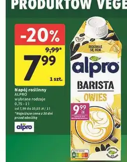 Intermarche Napój roślinny ALPRO oferta