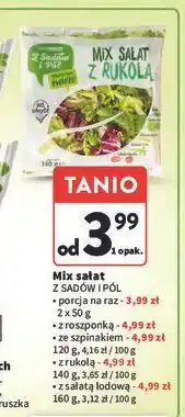 Intermarche Mix sałat z sałatą lodową Z Sadów I Pól oferta