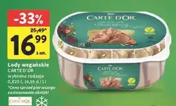Intermarche Lody cocoa dream Algida Carte D'or Les Desserts oferta