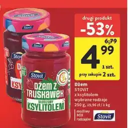 Intermarche Dżem wiśnowy z ksylitolem Stovit oferta