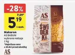 Intermarche Makaron świderek As-Babuni oferta