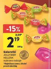 Intermarche Galaretki z nadzieniem Solidarność Jolly Baby oferta