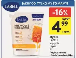 Intermarche Mydło w płynie mleko i miód Labell oferta
