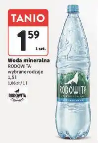 Intermarche Woda niegazowana Rodowita Z Roztocza oferta