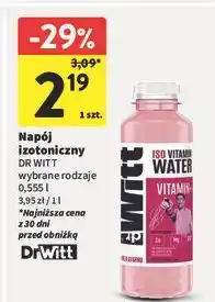 Intermarche Napój witaminy i minerały Dr Witt Vitamin Water oferta