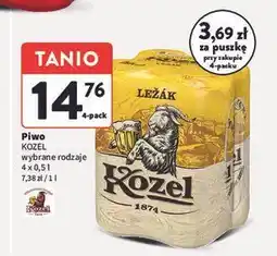 Intermarche Piwo Kozel Lezak oferta