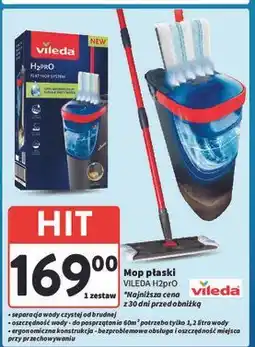 Intermarche Mop + wiadro turbo h2 pro Vileda oferta