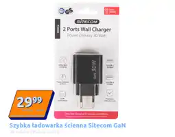 Action Szybka ładowarka ścienna Sitecom GaN oferta
