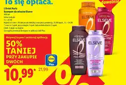 Lidl L'Oréal Paris Szampon do włosów Elseve oferta