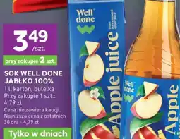 Stokrotka Express Sok Well Done Jabłko 100% oferta