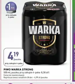 Stokrotka Express Piwo Warka Strong oferta