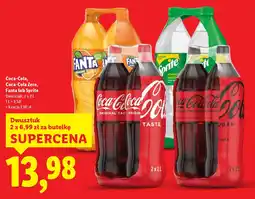 Lidl Coca-Cola, Coca-Cola Zero, Fanta lub Sprite oferta