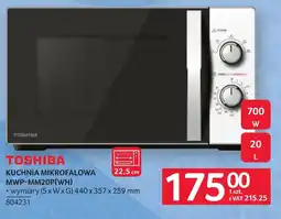 Selgros Kuchenka mikrofalowa Toshiba oferta
