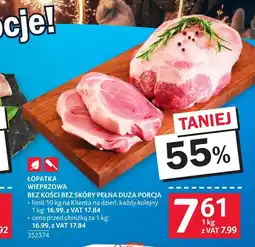 Selgros Łopatka bez kości oferta