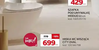 Miska wisząca wc Moduo