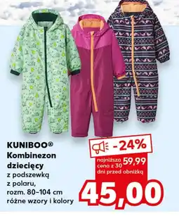 Kaufland Kombinezon dziecięcy Kuniboo oferta