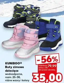 Kaufland Buty zimowe dziecięce Kuniboo oferta
