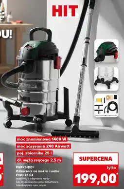 Kaufland Odkurzacz Parkside oferta