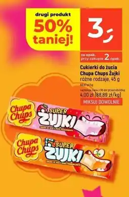 Dealz Cukierki do żucia Chupa Chups Żuki różne rodzaje oferta