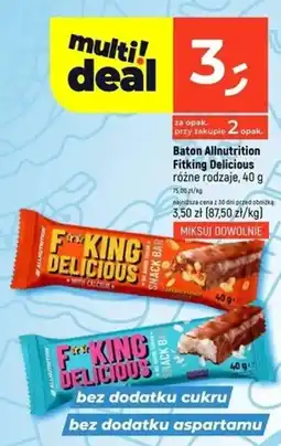 Dealz Baton wysokobiałkowy Allnutrition Fitking Protein różne rodzaje oferta