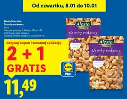 Lidl Orzechy nerkowca 200 g 2+1 GRATIS oferta
