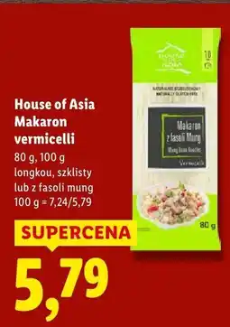 Lidl Makaron vermicelli House of Asia longkou oferta