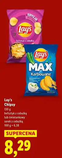 Lidl Chipsy befsztyk z cebulką oferta