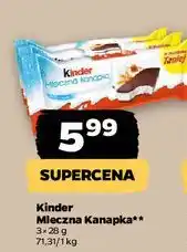 Netto Baton Kinder Mleczna Kanapka oferta