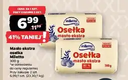 Netto Masło extra osełka Miletto oferta