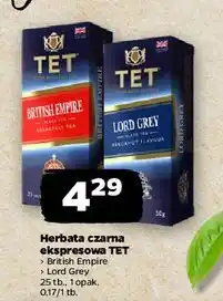 Netto Herbata czarna ekspresowa Tet English Breakfast oferta